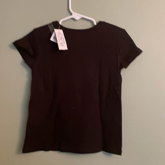 The Children Place Tee with UNICORN graphic design at front. Black, size XS (4). - Picture 10 of 17